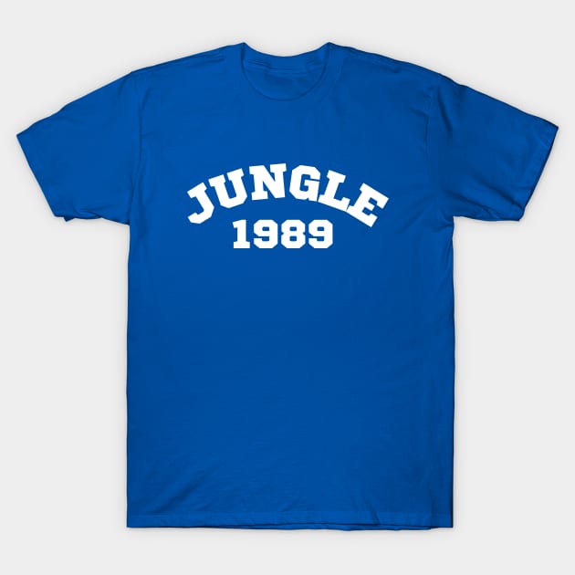 Jungle 1989 Junglist Jungle DnB Music T-Shirt by Drum And Bass Merch